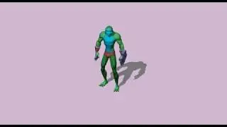 UnitsToon - RPG, RTS - Troglo - Fantasy Monster