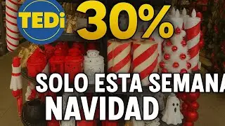 🔥 Navidad 30% DTO en TEDi SOLO del 29/9 al 5/10 Parte 1 🛍️ | Ideas y compras🎄✨