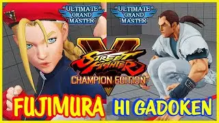 SFV CE ▶ 💫 Fujimura (Cammy) VS Hi Gadoken (Dan) 💫SF5💫 #StreetFighterV