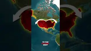 How Geography Made the USA a Superpower? #3dexplainer #history
