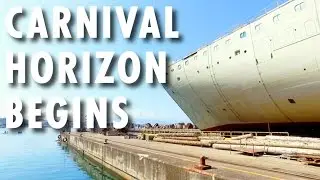 Carnival Horizon Preview ~ Behind-the-Scenes: Build Begins ~ Carnival Cruise Line ~ New Cruise Ship