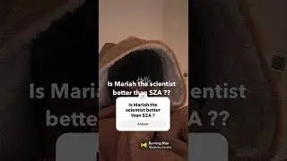 Is Mariah the scientist better than SZA ? #viral #mariahthescientist #sza #burningblue #fyp #viral