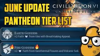 Deity Pantheon Tier List - Civ 6 June Update