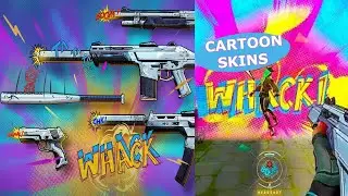 NEW VALORANT RADIANT CRISIS 001 SKIN BUNDLE SHOWCASE!