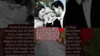 Irene Dunne and Cary Grant A Classic Hollywood Romance #hollywoodbuzz #history #facts #vintage #duet