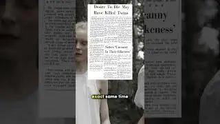 Why These Twins Both Died at 1:00 AM (The Eller Mystery)  #scary #horrorstories #mystery #shorts