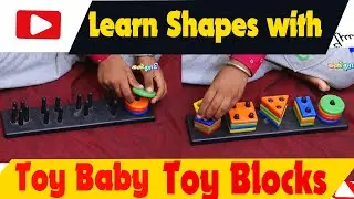 shapes with  colors learing for kids and  Doddlers