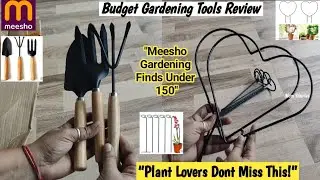 Meesho Gardening Products 😱 Under 150 Best Tools for Home Gardening Telugu// Budget Gardening Tools