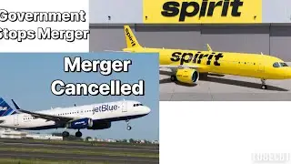 Jet blue And Spirit Airlines Merger canceled