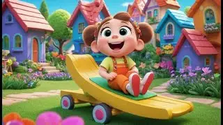 See Saw Margery Daw Garden Swing Time | English Nursery Rhyme | Kids Songs | Baby Music