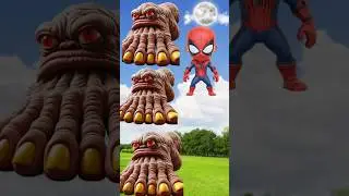 Spider-Man beta chhup Gaya #shortsfeed #cartoon #monster