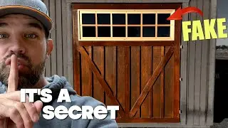 Building a New Door with a Fake Window for the Shop | DIY | Shed to Shop | Ep 8
