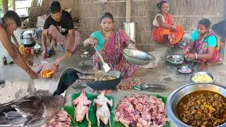 Party special two pieces duck curry recipe|| very tasty cooking by village Bengali wife