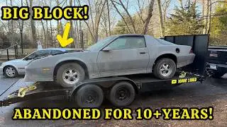 Abandoned Camaro with a BIG BLOCK Swap… What Did We Get Into?