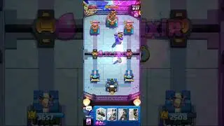 clash royale 1vs1 op game play with mega knights