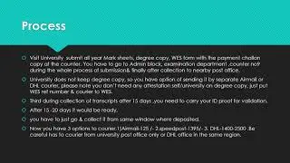 TRANSCRIPT PROCESS FOR Delhi University North Campus by Worldwide Transcripts