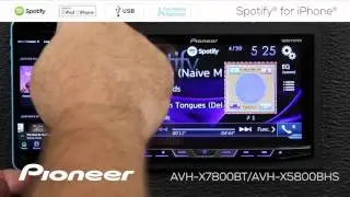 Инструкции &mdash; AVH-X7800BT &mdash; Spotify для iPhone