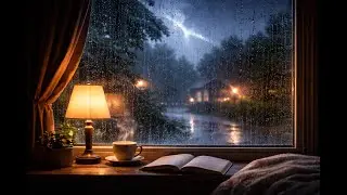 Restless Mind at Night? Gentle Rain Sounds to Help You Sleep 🌧️ (No Music, 8 Hours)