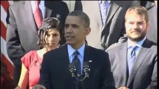 Barack Obama Helps Woman Who Nearly Passes Out During Speech