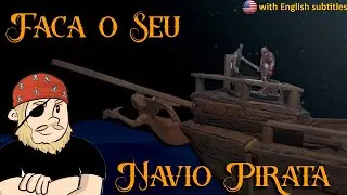Como fazer um NAVIO PIRATA para seu RPG