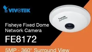 Vivotek 5.0 Megapixels Fisheyes 360&deg; HD IP Network Camera