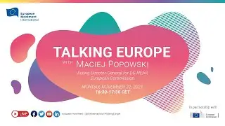 Talking Europe with Maciej Popowski, Acting Director General of DG NEAR