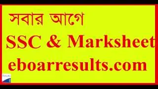 SSC Result 2019 | SSC Marksheet 2019 | Youtube | website | allresultall.com