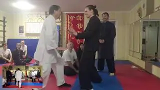 Cдвинуть человека, не касаясь его.