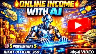 🔥AI দিয়ে ঘরে বসে লাখ টাকা আয় সম্ভব! 😱 | Online Step-by-Step AI Income Tutorial | Bangla Guide 2026