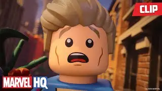 Meow! Hawkeye's Cat Problem 🐱😵&zwj;💫 | LEGO Marvel Avengers: Strange Tails | @MarvelHQ