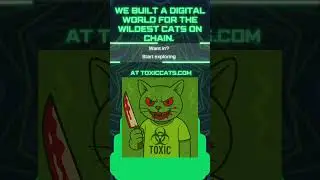 Kaspa x Toxic Cats&mdash;A Match Made in Crypto #ToxicCatsNFT #KaspaNFT #NFTDrop2025 #CryptoArt