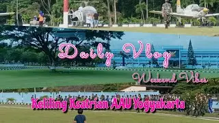 Keliling Area Ksatrian AAU, Tour De Campus AAU Jogja. (Daily Vlog)