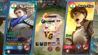 Alucard vs Yin a.k.a Eren yeagar fastest match gameplay-mlbbgameplay