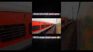 Mumbai mail overtake by duranto express wait for revenge #train #trending #railway #shorts