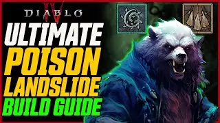 NEW BEST DRUID BUILD! (NO UNIQUES!) // Diablo 4 Poison Landslide (Plague Shifter) Druid Build Guide
