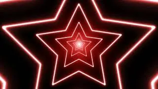 Neon Lights Star Tunnel Background Animation Loop || No Copyright || @ZWorkStudio || Royalty Free.