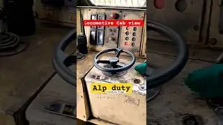 Locomotive Cab view alp duty #locopilot #indianrailways #justnjoyvlogs #trending