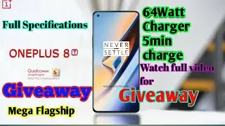 OnePlus 8T First Look What to Expect - Full Specifications And Price.Bettter Onplus 8 pro or 8t Buy?