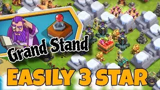 How to 3 Star Grand Stand Challenge in COC | 4th Controllable Hero Challenge Easily 3 star 😋