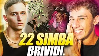 22 SIMBA, BRIVIDI. | Fammi un Sorriso + 4 Zeri ft. Silent Bob | itsDani REACTION