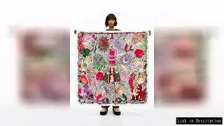 Luxury Design Extra Large Size Women Summer Fashion Sudoku Pattern Ocean Animal and Floral Pattern B