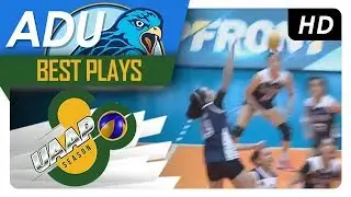UAAP 80 WV: Eli Soyud drives a sharp kill through UST and into the stands! | AdU | Best Plays
