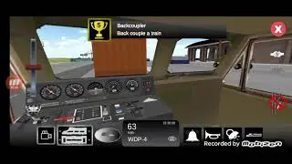 train and sakura school simulator 96 km/h train sim wdp 4 lndian the Russian carriage 😈🦾📲