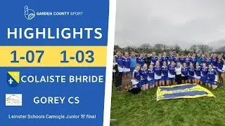2020 Leinster Schools Camogie Junior ‘B’ final - Coláiste Bhríde 1-7 Gorey Community School 1-3