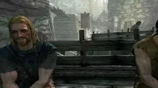 Skyrim gameplay PS4 Pro