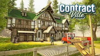 Contractville #17 - Ayudamos A Decorar Una Casa Medieval Espectacular Con Objetos Modernos