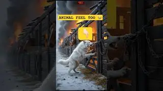 Brave Dog Helps Horses Escape | Emotional Animal Rescue Story
