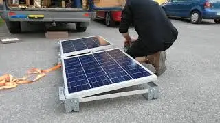 DIY Solar Panel Mount with Linear Motor