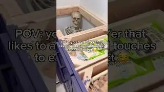 Я просто не могу удержаться 😂💀 #сделайсам #проектысделайсам #прихожая