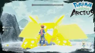 Pok&eacute;mon Legends Arceus - Fighting Avalugg 